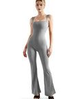 Buttery Soft Sleeveless Flare Jumpsuit