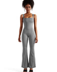 Buttery Soft Sleeveless Flare Jumpsuit