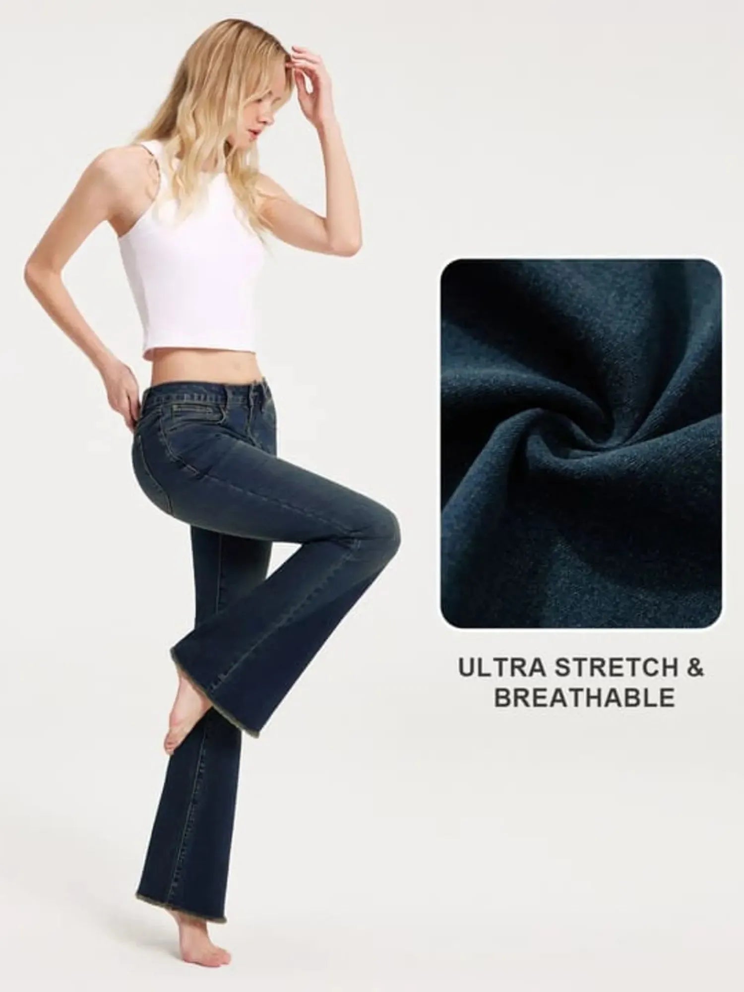MovaFit Stretchy Bootcut Jean-SUUKSESS-SUUKSESS