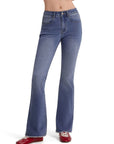 MovaFit Stretchy Bootcut Jean-SUUKSESS-Sky Blue-2-SUUKSESS