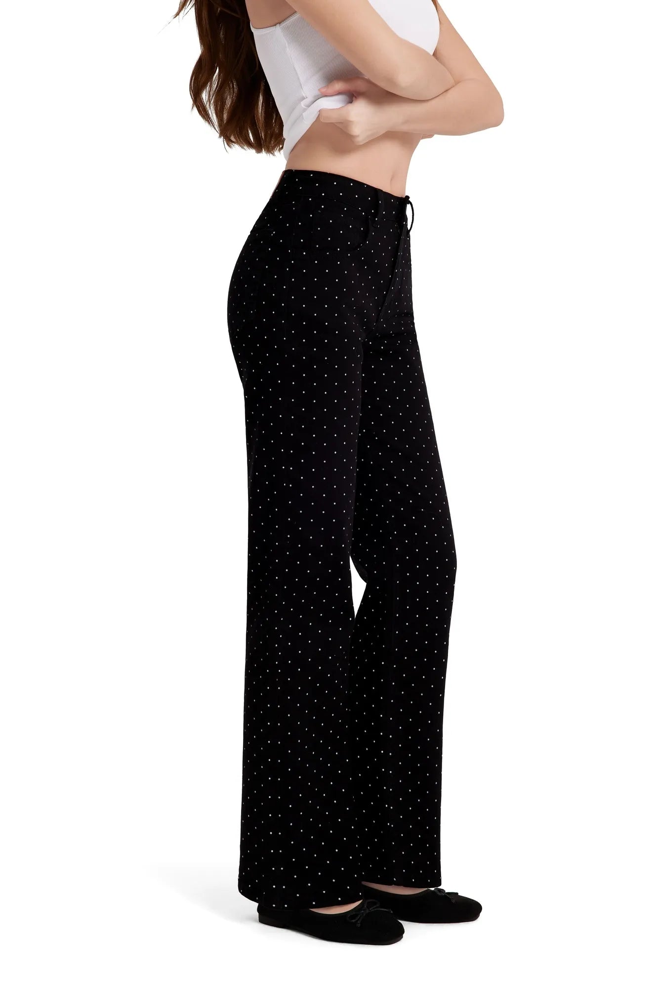 Mid-Rise Stretch Straight Leg Jeans-SUUKSESS-SUUKSESS