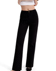 Mid-Rise Stretch Straight Leg Jeans-SUUKSESS-SUUKSESS