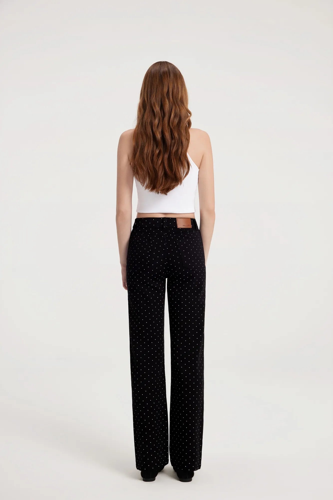 Mid-Rise Stretch Straight Leg Jeans-SUUKSESS-SUUKSESS