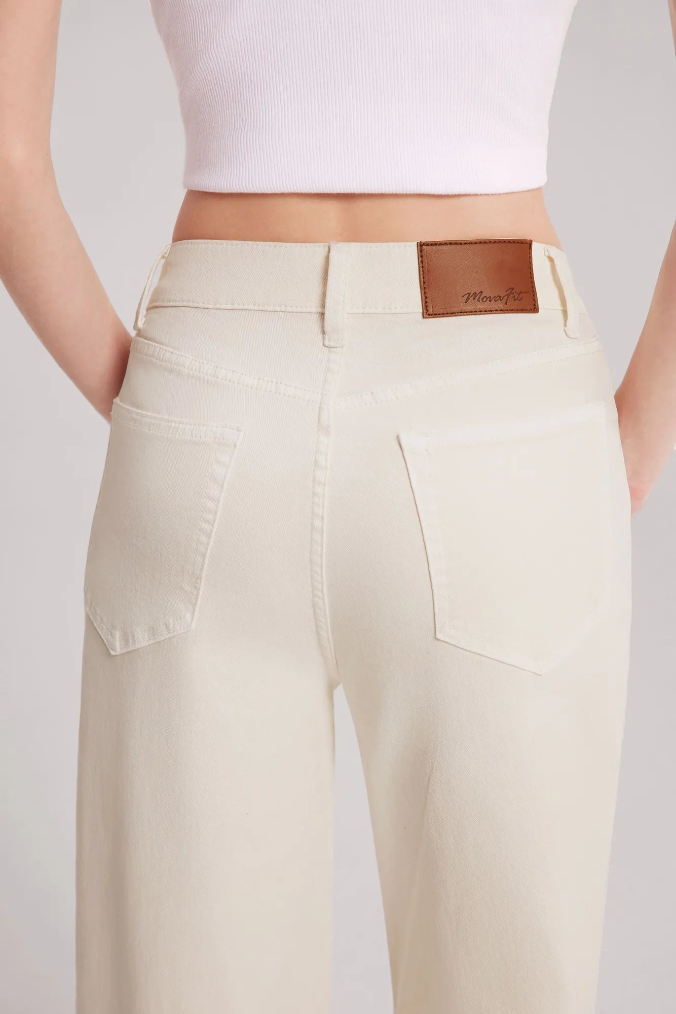 Mid-Rise Stretch Straight Leg Jeans-SUUKSESS-SUUKSESS