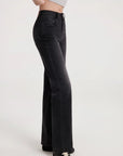 Mid-Rise Stretch Straight Leg Jeans-SUUKSESS-SUUKSESS