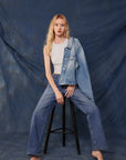 Mid-Rise Stretch Straight Leg Jeans-SUUKSESS-SUUKSESS