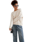 Cable Knit Sweater-Clothing-SUUKSESS-SUUKSESS