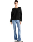 Cable Knit Sweater-Clothing-SUUKSESS-Black-XS-SUUKSESS