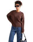 Cable Knit Sweater-Clothing-SUUKSESS-SUUKSESS