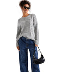 Cable Knit Sweater-Clothing-SUUKSESS-SUUKSESS