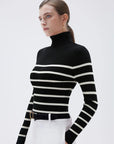 SUUKSESS Women Turtleneck Cashmere Sweater Long Sleeve Shirts Fall Basic Thermal Tops Winter Clothes-SUUKSESS-SUUKSESS