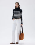 SUUKSESS Women Turtleneck Cashmere Sweater Long Sleeve Shirts Fall Basic Thermal Tops Winter Clothes-SUUKSESS-SUUKSESS