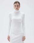 SUUKSESS Women Turtleneck Cashmere Sweater Long Sleeve Shirts Fall Basic Thermal Tops Winter Clothes-SUUKSESS-SUUKSESS