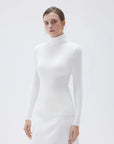 SUUKSESS Women Turtleneck Cashmere Sweater Long Sleeve Shirts Fall Basic Thermal Tops Winter Clothes-SUUKSESS-SUUKSESS