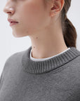 Cashmere Oversized Crew Neck Sweater
