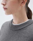 Cashmere Oversized Crew Neck Sweater