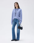 Cashmere Oversized Crew Neck Sweater