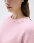 Cashmere Oversized Crew Neck Sweater