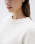 Cashmere Oversized Crew Neck Sweater