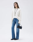 Cashmere Oversized Crew Neck Sweater