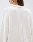 Cashmere Oversized Crew Neck Sweater