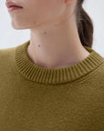 Cashmere Oversized Crew Neck Sweater