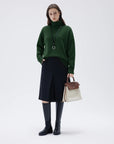 SUUKSESS Women Cashmere Oversized Chunky Turtleneck Pullover Sweater Long Sleeve Knit Jumper Tops-SUUKSESS-SUUKSESS