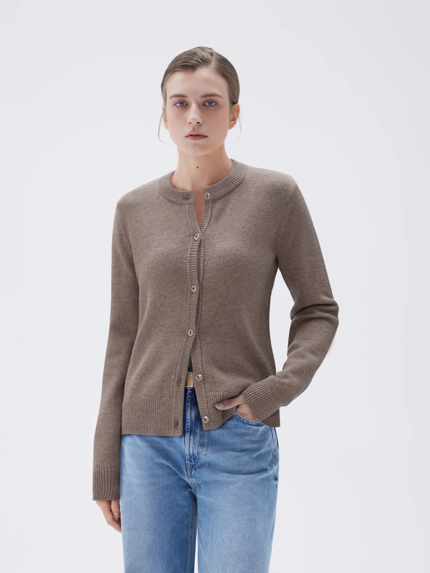SUUKSESS Women Chunky Cashmere Cardigan Sweaters Trendy Fall Fashion Button Up Long Sleeve Knit Outfits-SUUKSESS-sienna-XS-SUUKSESS