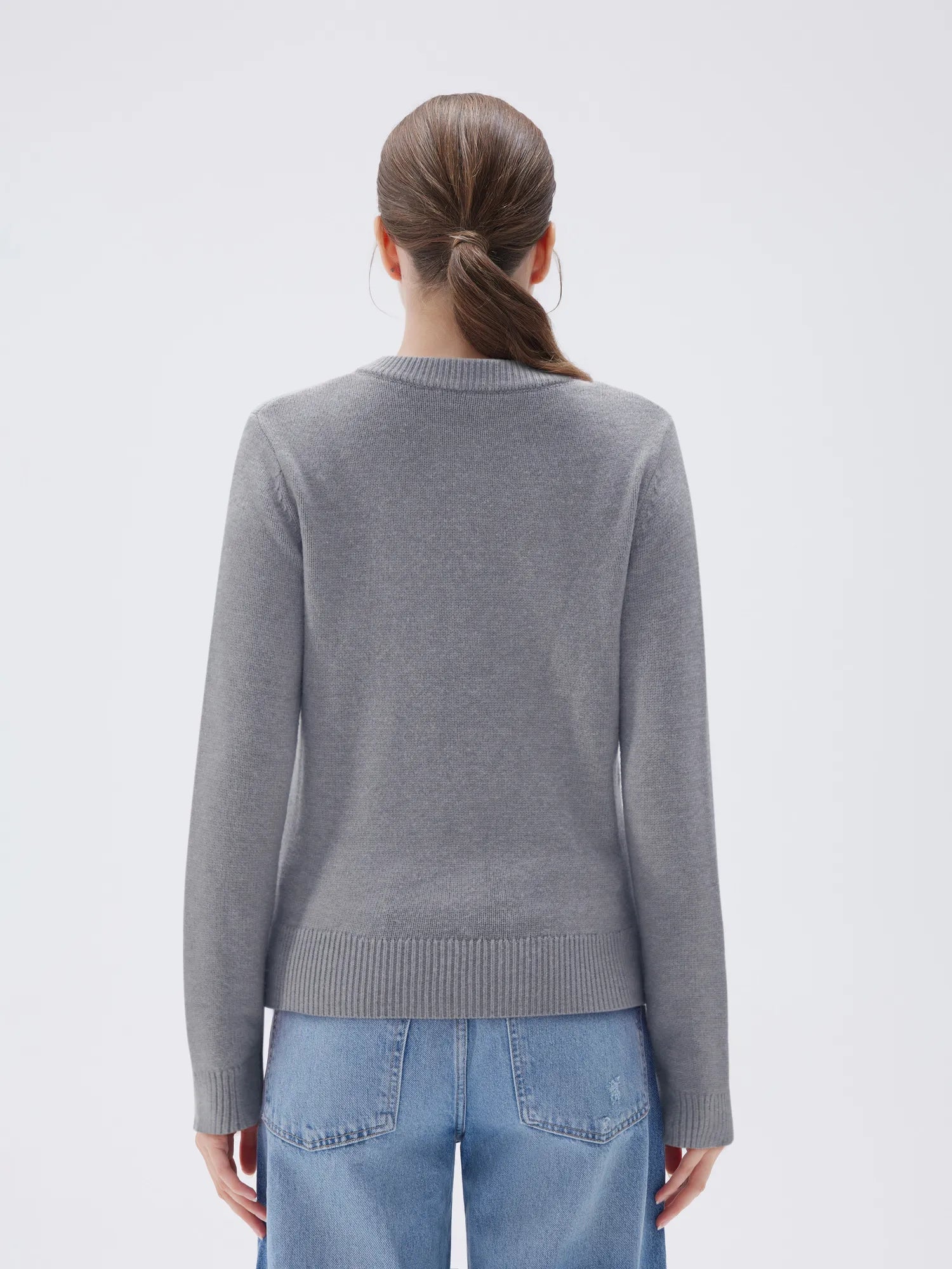 SUUKSESS Women Chunky Cashmere Cardigan Sweaters Trendy Fall Fashion Button Up Long Sleeve Knit Outfits-SUUKSESS-SUUKSESS