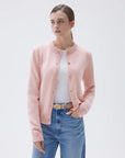 SUUKSESS Women Chunky Cashmere Cardigan Sweaters Trendy Fall Fashion Button Up Long Sleeve Knit Outfits-SUUKSESS-SUUKSESS