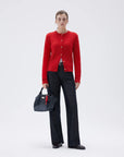 SUUKSESS Women Chunky Cashmere Cardigan Sweaters Trendy Fall Fashion Button Up Long Sleeve Knit Outfits-SUUKSESS-SUUKSESS