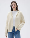 SUUKSESS Women Chunky Knit Cashmere Sweaters Zip up Oversized Hoodies Cardigan with Pockets Long Sleeve Fall Outerwear-SUUKSESS-SUUKSESS