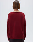 Cashmere V Neck Cable Sweaters