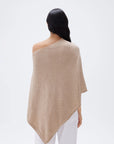 SUUKSESS Women Cashmere Knit Poncho Shrug Bolero Lightweight Shawl Wraps Pullover Sweater-SUUKSESS-SUUKSESS