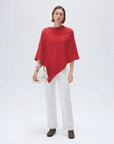 SUUKSESS Women Cashmere Knit Poncho Shrug Bolero Lightweight Shawl Wraps Pullover Sweater-SUUKSESS-SUUKSESS