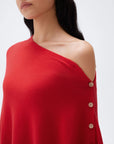 SUUKSESS Women Cashmere Knit Poncho Shrug Bolero Lightweight Shawl Wraps Pullover Sweater-SUUKSESS-SUUKSESS