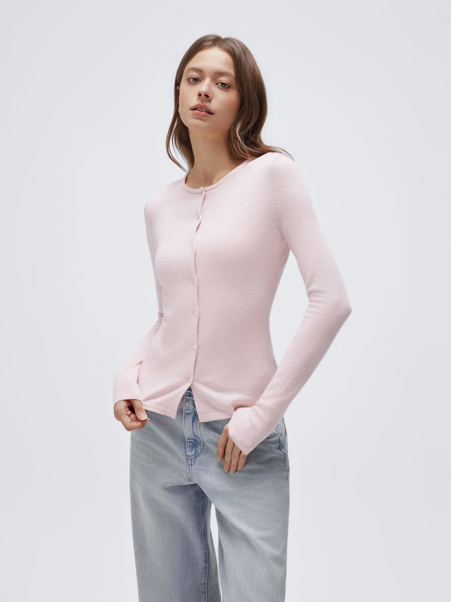 Cashmere Lace Knit Tops-SUUKSESS-SUUKSESS