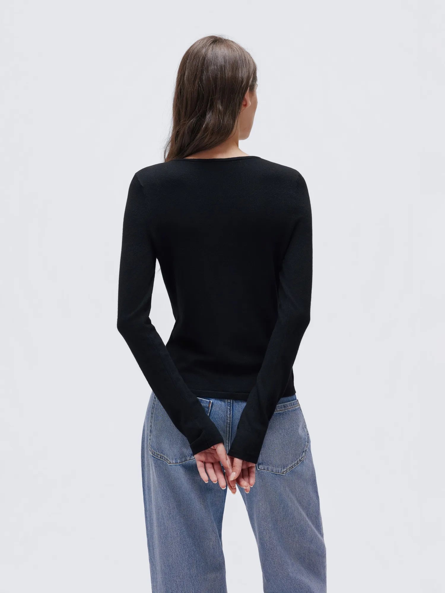 Cashmere Lace Knit Tops-SUUKSESS-SUUKSESS