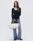 Cashmere Lace Knit Tops-SUUKSESS-SUUKSESS