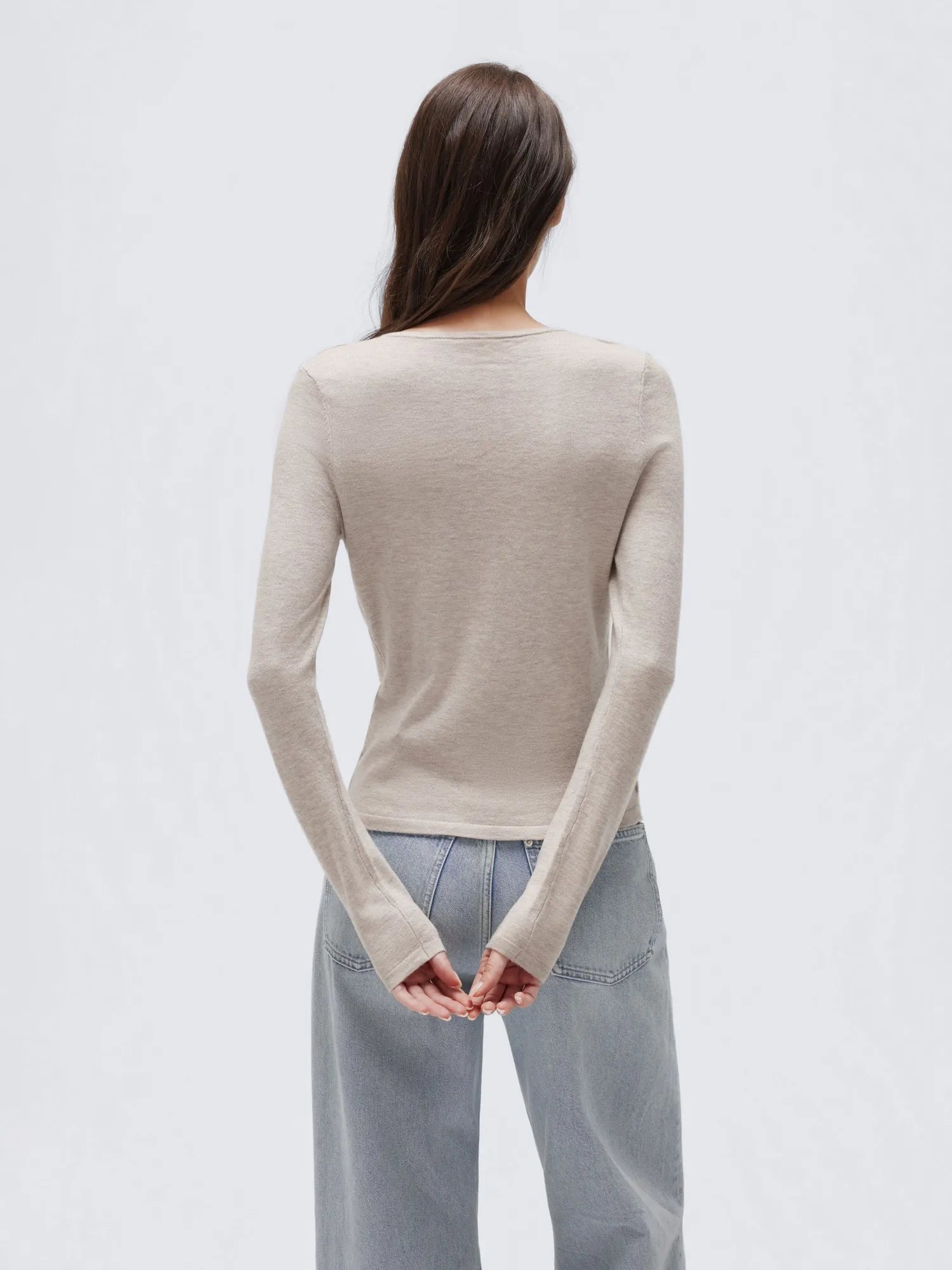 Cashmere Lace Knit Tops-SUUKSESS-SUUKSESS