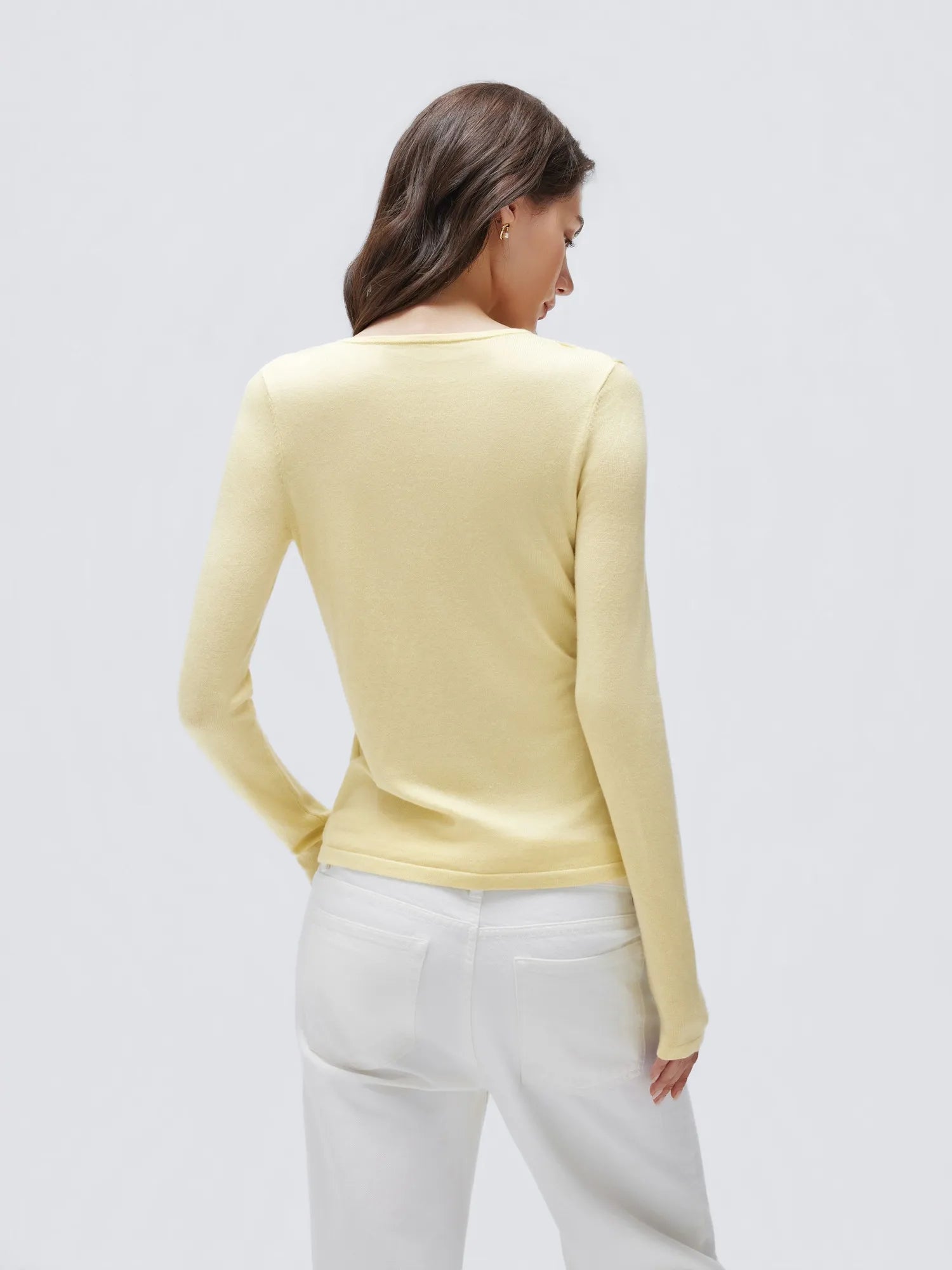 Cashmere Lace Knit Tops-SUUKSESS-SUUKSESS