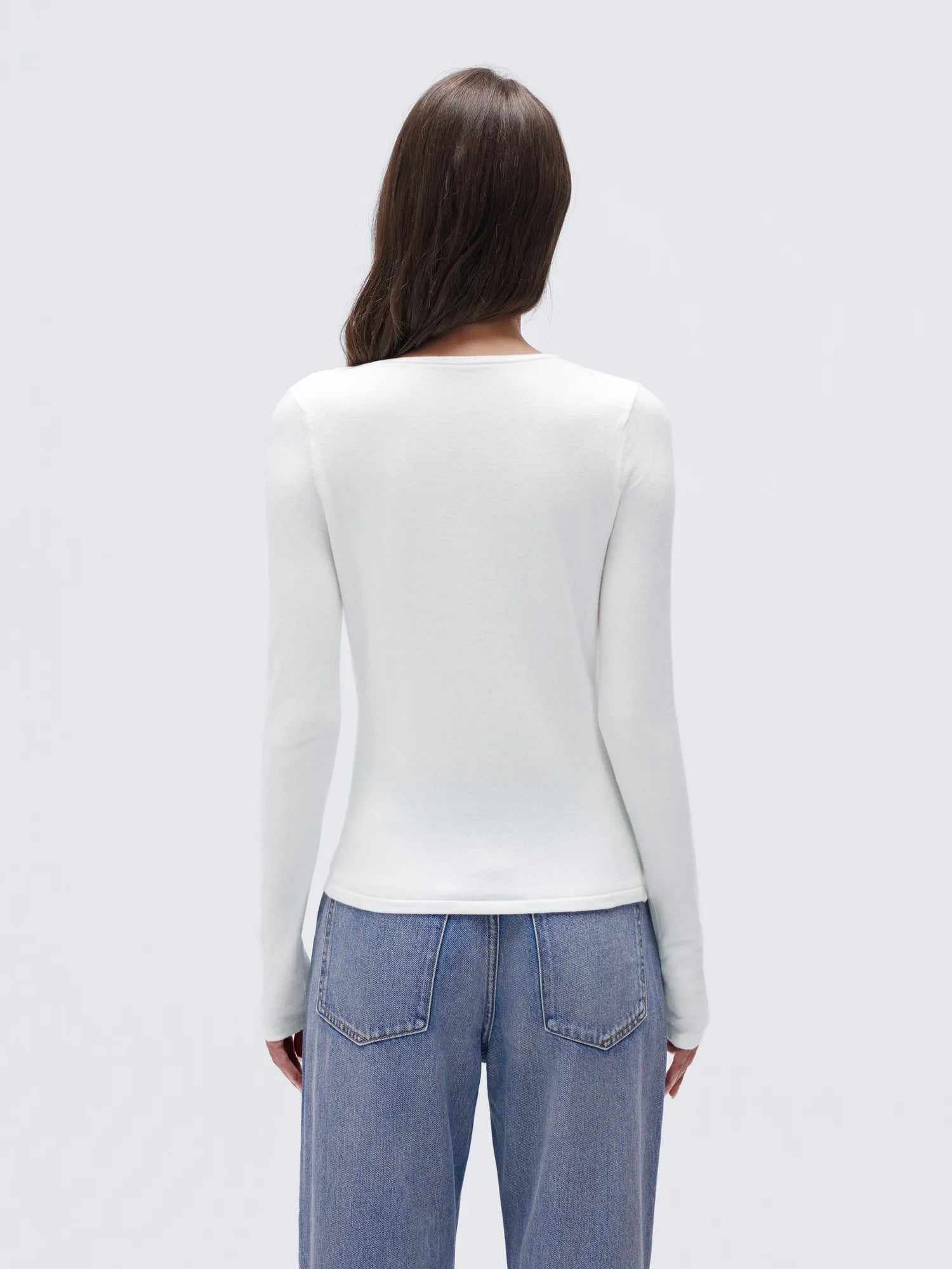 Cashmere Lace Knit Tops-SUUKSESS-SUUKSESS