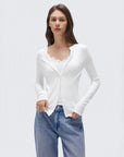 Cashmere Lace Knit Tops-SUUKSESS-SUUKSESS