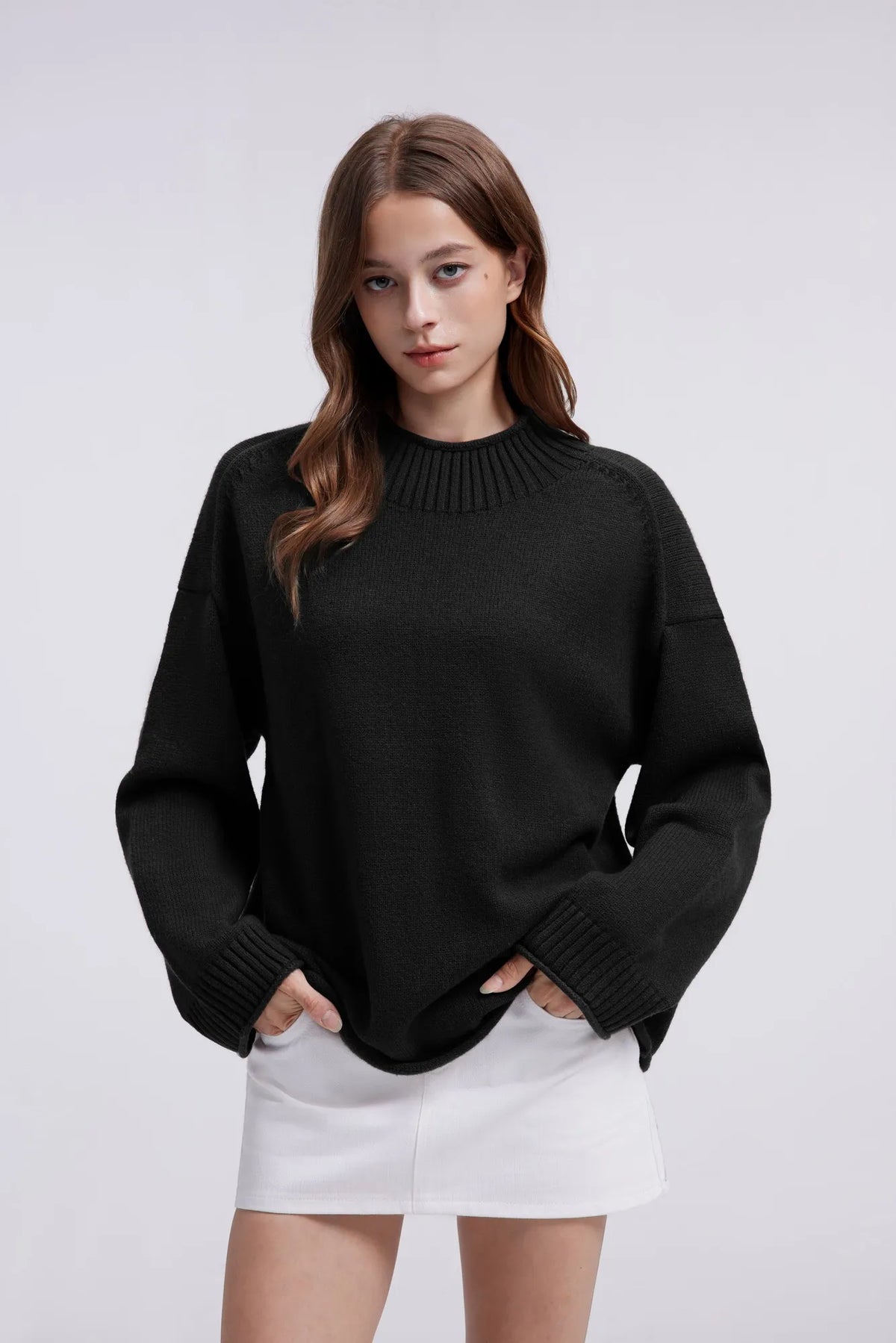 Cashmere Blend Oversized Sweater