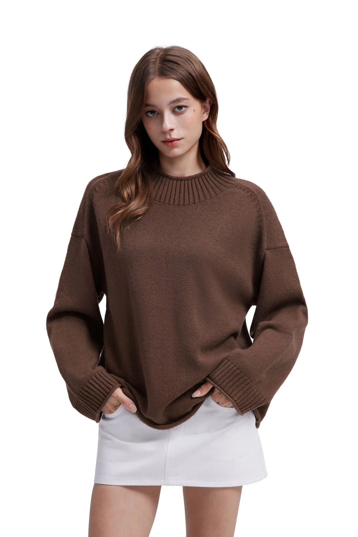 Cashmere Blend Oversized Sweater
