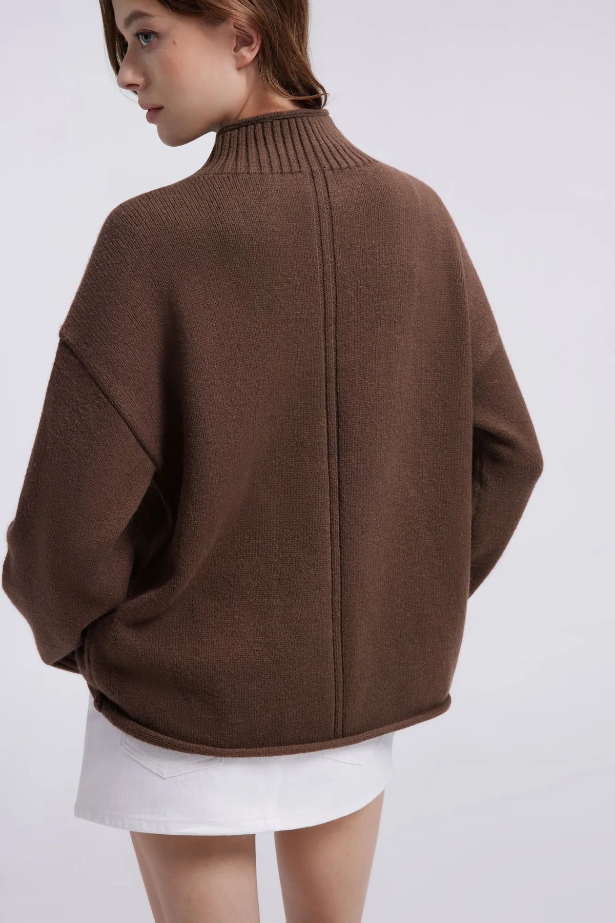 Cashmere Blend Oversized Sweater