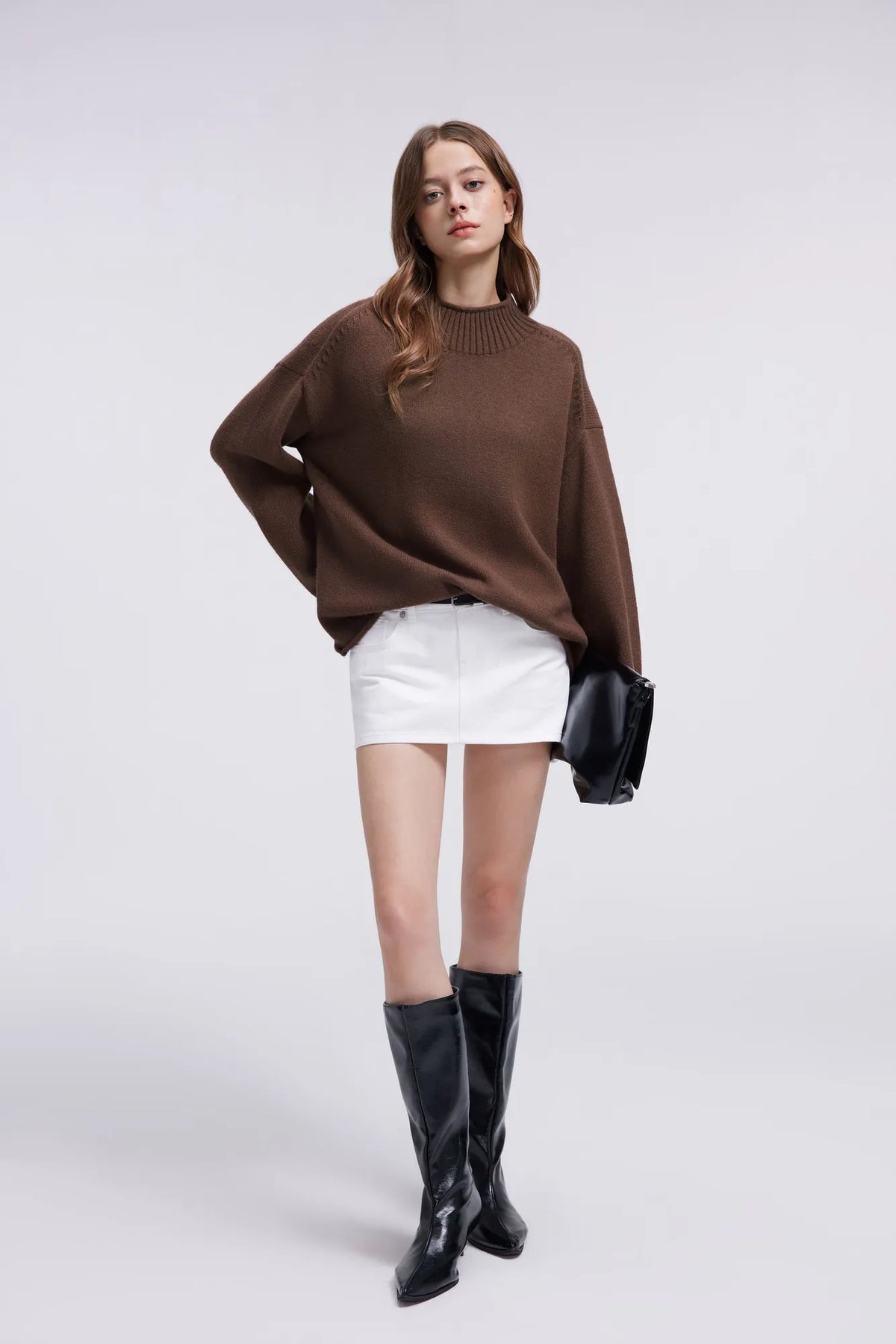 Cashmere Blend Oversized Sweater
