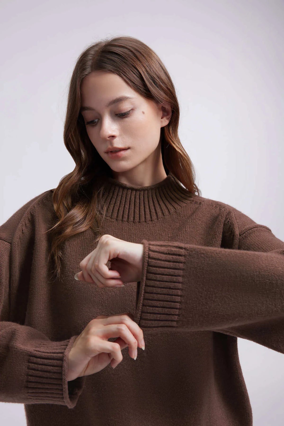 Cashmere Blend Oversized Sweater