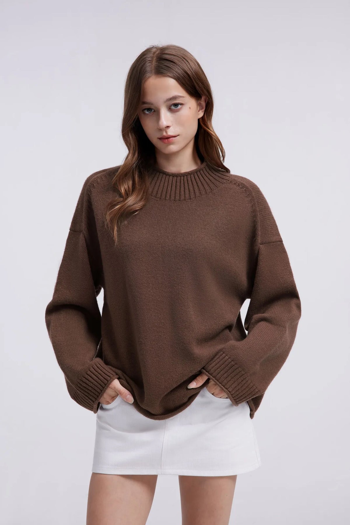 Cashmere Blend Oversized Sweater
