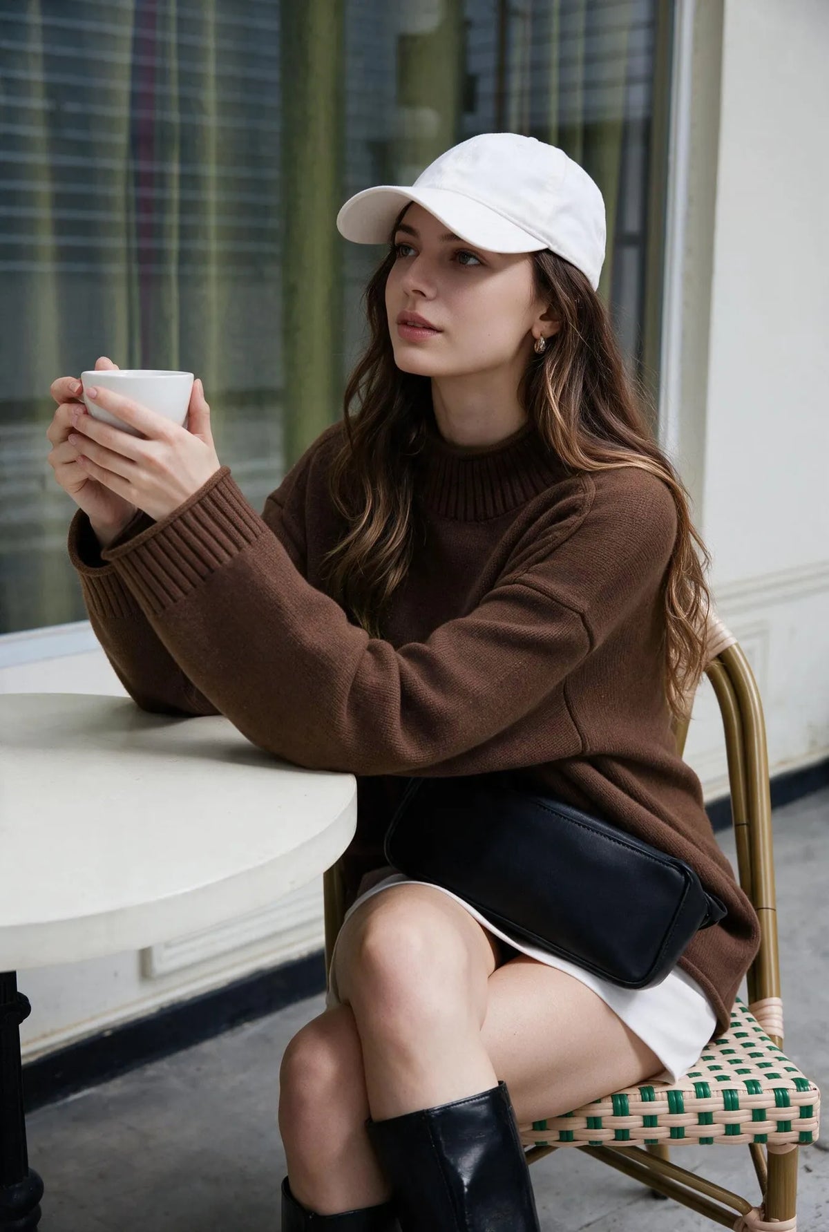 Cashmere Blend Oversized Sweater